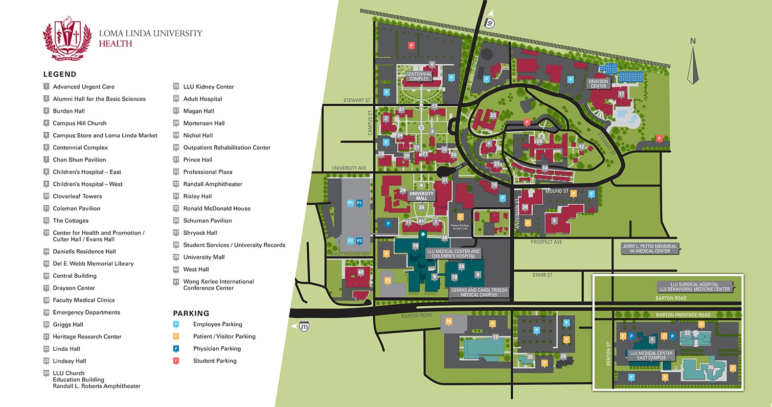 campus-map-loma-linda-university